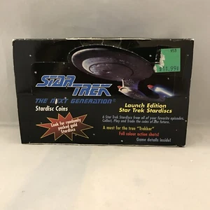 1994 Stardisc Star Trek: The Next Generation Coins Factory Box (36 Packs) - Picture 1 of 4