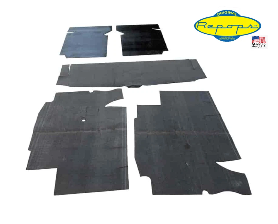 1959 1960 Impala Bel Air Biscayne 2-4 Door Hardtop Sedan Sound Deadener 5 Pc Set Foto 1 de 1