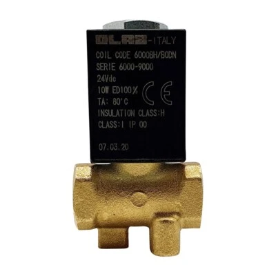 Vanne Magnétique 2/2 Voies 24V AC 24V DC OLAB 5946