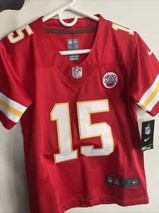 Patrick Mahomes #15 Kansas City Chiefs Nike Stitched Jersey Youth Small New - Picture 1 of 6