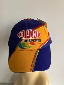 Chase Dupont Jeff Gordon, #24, VTG SnapBack Orange/Blue NASCAR Hat New. - Picture 1 of 5