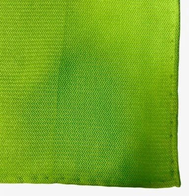 Nuevo Cuadrado de Bolsillo CESARE ATTOLINI NAPOLI Estampado de Seda Verde Foto 1 de 2