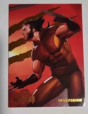 2023 Fleer Ultra Wolverine Orange Foil  Wolverine #85 1/25 Alpha!🔥🔥 - Image 1 of 4