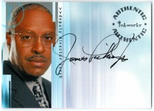 THE X-FILES 2002 SEASON 8 A13 JAMES PICKENS JR. DEPUTY DIRECTOR KERSH AUTOGRAPH