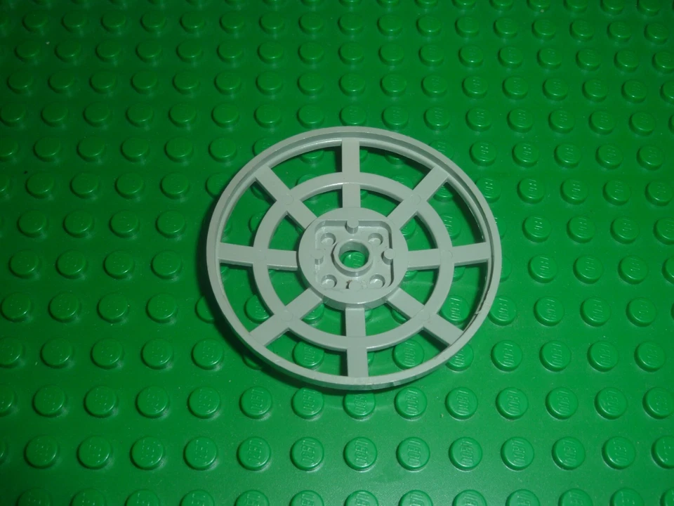 RARE / Parabole LEGO OldGray round dish 4285b / set 10019 7190 6598 1349 6636 .. - Photo 1/1