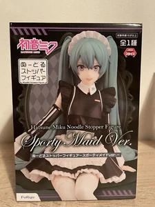 Figura tapón fideos Htsune Miku Sporty Maid ver. Arte RuRyu de Waka Sakauchi - Imagen 1 de 7