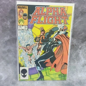 Cómic Alpha Flight #16 - Marvel Comics embolsado y embarcado 1984 - Imagen 1 de 2