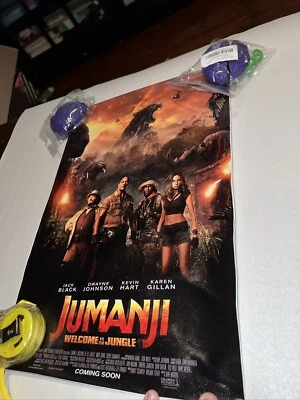 Póster impreso en lienzo Jumanji Welcome to the Jungle 12’’’ X 18’’ Foto 1 de 4
