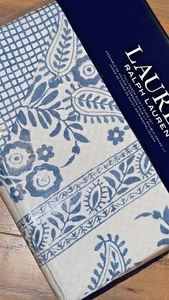 3-Pc Ralph Lauren Wakefield Paisley Queen Duvet Set Floral Chinoiserie Blue $385 - Picture 1 of 8