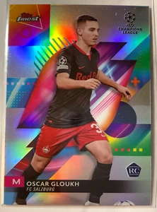 2023-24 Topps Finest UEFA Club Competition Oscar Gloukh RC #41 Refractor - Picture 1 of 2