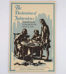 Vtg Longines Society Declaration Independence Ephemera Great American Triumph - Picture 1 of 7