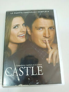 Castle Cuarta Temporada 4 Completa Serie TV - 6 x DVD Español English Frances 5T