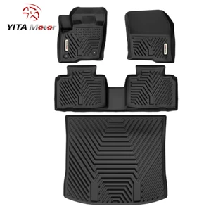 Juego completo de alfombrillas y revestimiento de carga YITAMOTOR para Ford Edge 2015-2025 para todo tipo de clima - Imagen 1 de 9