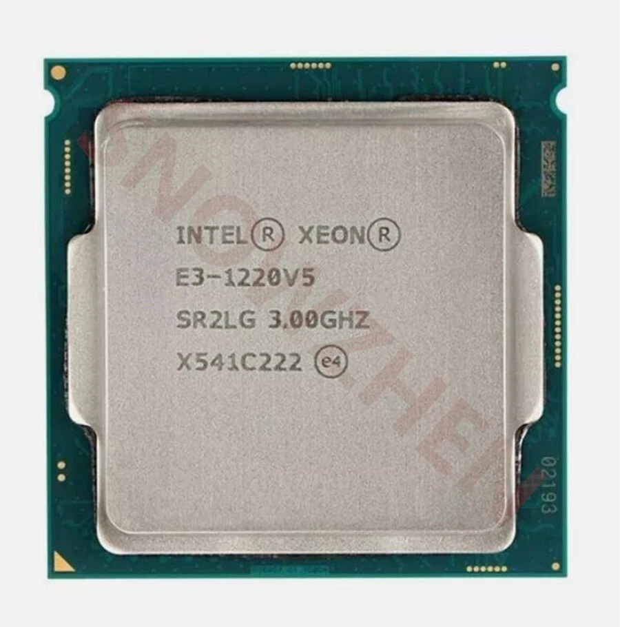 Intel Xeon E3-1220 V5 CPU 3.0GHz 4 Core 8MB SR2LG 80W LGA 1151 Processor - Image 1 of 1