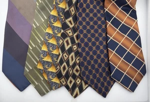 Set bestehend aus 6 Seiden Designer Krawatten Herren Boehler, Gräfin Mara, Z Inc, Ike Behar - Bild 1 von 8