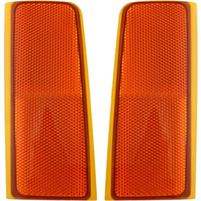 Pair Reflectors Set of 2 Front Driver & Passenger Side for Chevy Suburban GMC - Image 1 of 4