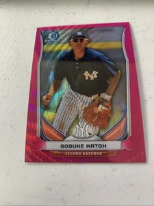 2014 Bowman Chrome Pink Wave Refractors 13/65 Complete Set 1-100 - Picture 1 of 12