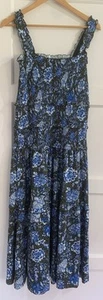ME AND EM - Damen Sommerkleid Blumenmuster Baumwolle Jersey Größe 14 - Bild 1 von 19