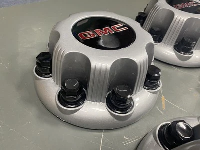 (1) 01-06 GMC Sierra 2500 3500 Truck Savana Van 8 Lug Steel Wheel OEM Silver - Image 1 of 4