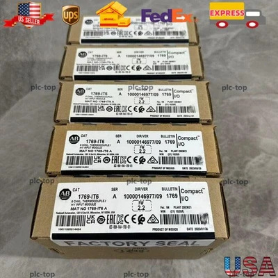 New Sealed AB 1769-IT6 CompactLogix Thermocouple/mV Input Module US Free Tax - Image 1 of 2