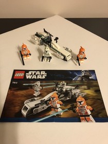 Lego Star Wars Set #7913 Clone Trooper Battle Pack Retired 2011 incomplete
