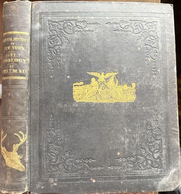 1842 DeKay New York Natural History Zoology Intro +  Mammalia  ENGRAVED PLATES Foto 1 de 4