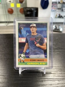 2025 Topps Heritage Baseball Coby Mayo Imagine Variation Rookie #340 - Bild 1 von 2