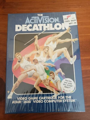 Atari 2600 The Activision Decathlon Video Game NOS Factory Sealed Activision - Image 1 of 4