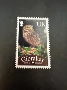 Gibraltar 2012 LITTLE OWL Definitive set of 1 Scott  #1327 MNH combined shipping - Picture 1 of 1
