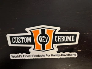 CUSTOM CHROME Products Sticker Decal RACING ORIGINAL 6x2.5 - Picture 1 of 1