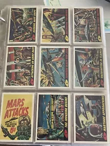 1962 Reprint topps mars attacks set, each card individually stored 56 Cards - Picture 1 of 7