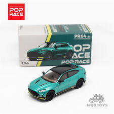POP RACE 1:64 DBX RACING GREEN Diecast Model Car