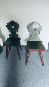 Voglauer Anno 1800 grün altgrün Stuhl im Set oder Einzelstuhl Landhausstil - Bild 1 von 2