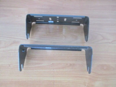 2 NEW MOTOROLA KENWOOD MIDLAND SCANNER VEHICLE RADIO MOUNTING BRACKET  - Image 1 of 4