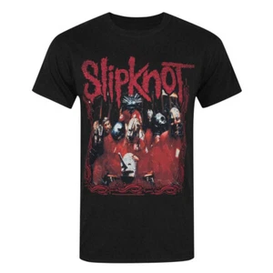 Nueva Camiseta Negra Slipknot Marco Oficial Rock Metal Band - Imagen 1 de 4