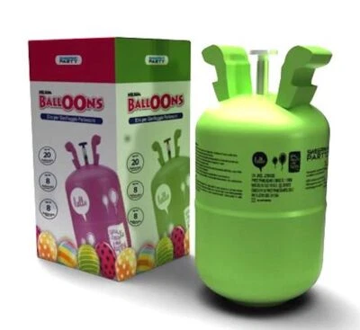 Kit Bombola Gas Elio con erogatore 20 30 o 50 Palloncini Feste Compleanni Party