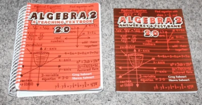 TEACHING TEXTBOOK MATH ALGEBRA 2  2.0 ( &answer key & test bank)  2012 - Image 1 of 4