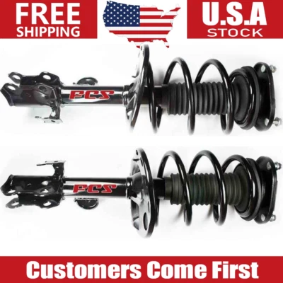 Комплект из 2 передних полных стоек и пружин катушки FCS для Toyota RAV4 2006-2008 годов выпуска - Изображение 1 из 4