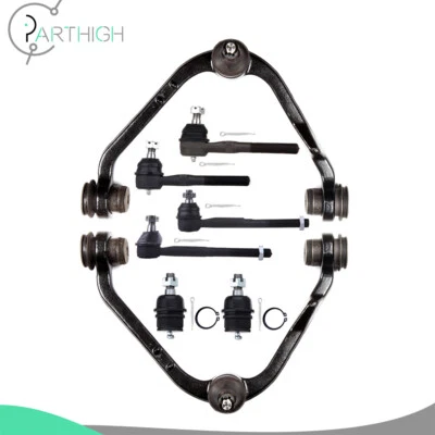 8x Front Control Arm And Ball Joint Tie Rod End Link Fits 1997-2003 Ford F-150 - Image 1 of 4