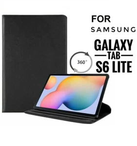 For Samsung Galaxy Tab S6 Lite Case Premium Smart Book Stand Cover P610 /P615 - Picture 1 of 5