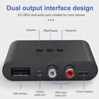 Bluetooth 5.0 Audio Receiver U Disk RCA 3.5mm 3.5 AUX Jack Stereo Music Wireless