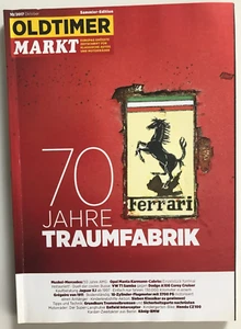 Oldtimer Markt 10/2017 70 Jahre Ferrar - VW T1 Samba - Jaguar XJ - Opel Manta - Bild 1 von 2