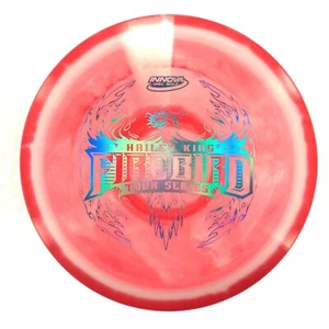 DISC GOLF INNOVA HAILEY KING TOUR SERIES HALO STAR FIREBIRD 173-5g RED HOLO FOIL - Picture 1 of 1