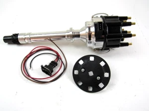 Chevy 350 & 454 pro Billet Ready to Run Distributor Black D33181BK - Picture 1 of 3