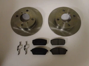 Front Brake Rotors & Pads fit Suzuki Carry DC51T DD51T with 4x100mm bolt pattern - Picture 1 of 2
