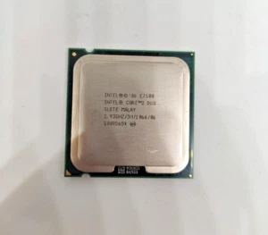 PROCESADOR CPU CORE 2 DUO E7500 2.93 GHz INTEL - Imagen 1 de 2