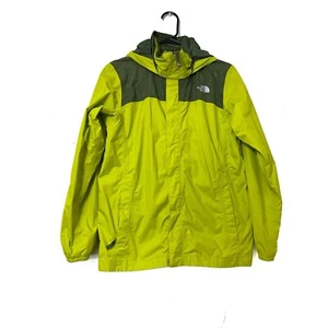 THE NORTH FACE Boy’s Lightweight Neon Yellow Rain Jacket, L/G 14/16 - Picture 1 of 9