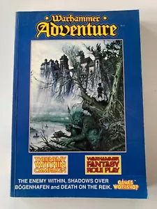 Warhammer Fantasy Roleplay WFRP The Enemy Within Campaign 3 Volumes In 1 Book - Picture 1 of 6