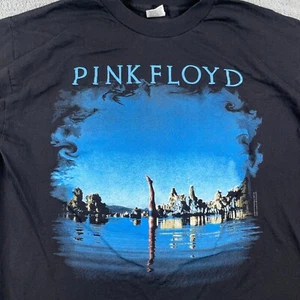 VINTAGE Pink Floyd Hemd Herren XL schwarz Wish You Were Here 1996 Einzelnaht USA - Bild 1 von 12