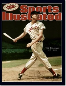 Ted Williams Sports Illustrated Commemorative POSTER Boston Red Sox - Picture 1 of 1